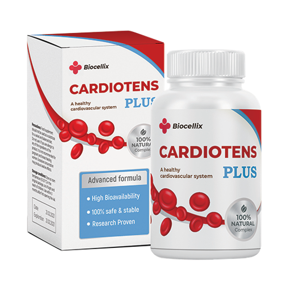 Cardiotens Plus — suplemento de apoyo cardiovascular para adultos